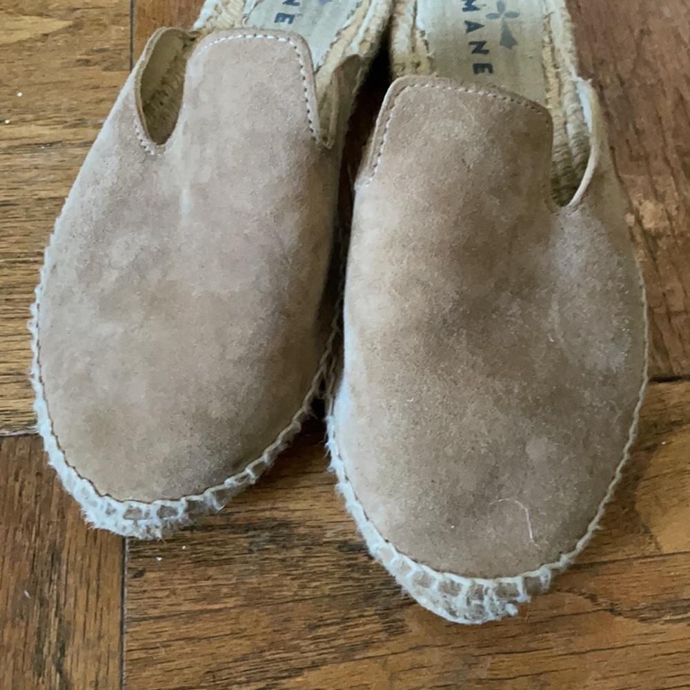 Manebi Suede Mule Slides - image 2